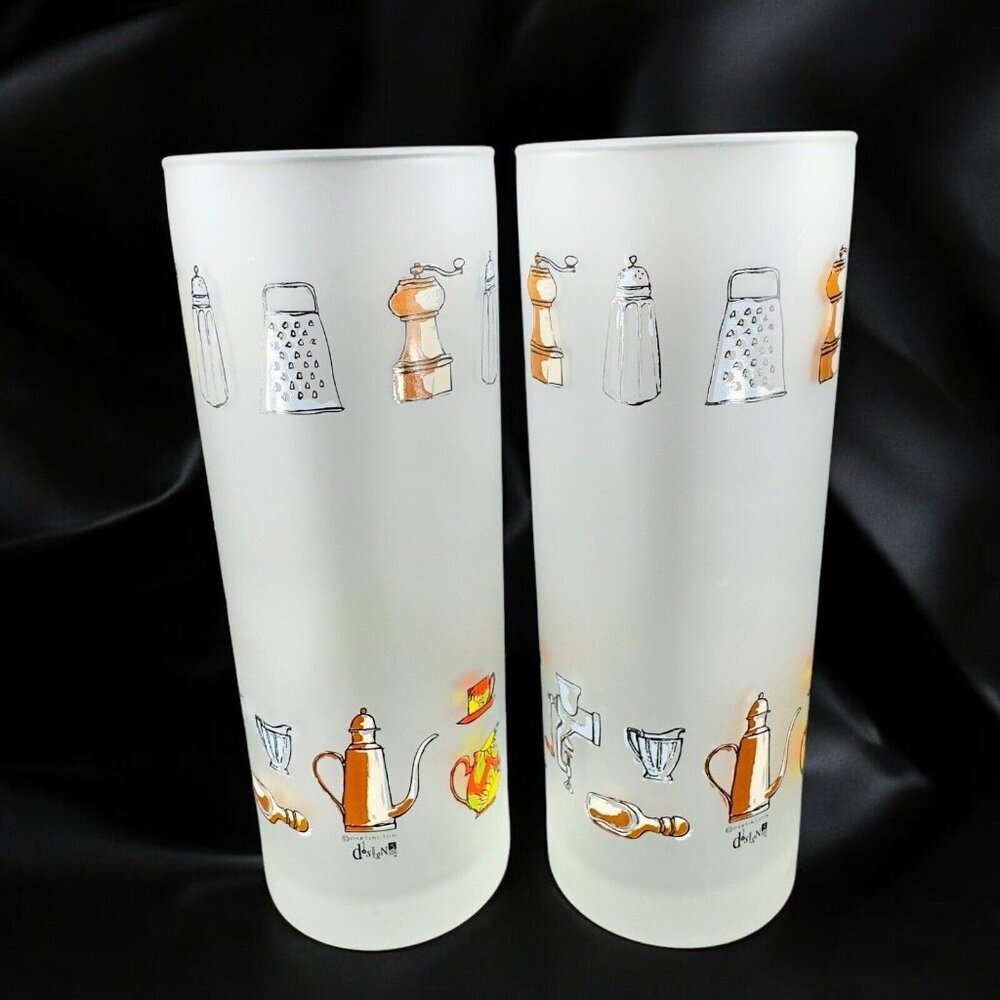 Dartington Tumbler Highball Tumblers Drinking  Glasses France Kitchen Tools Set2
